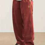CORDUROY DRAWSTRING TROUSERS FOR MEN