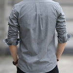 LAPEL BUTTON SHIRT FOR MEN