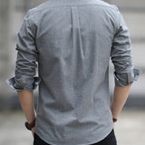 LAPEL BUTTON SHIRT FOR MEN