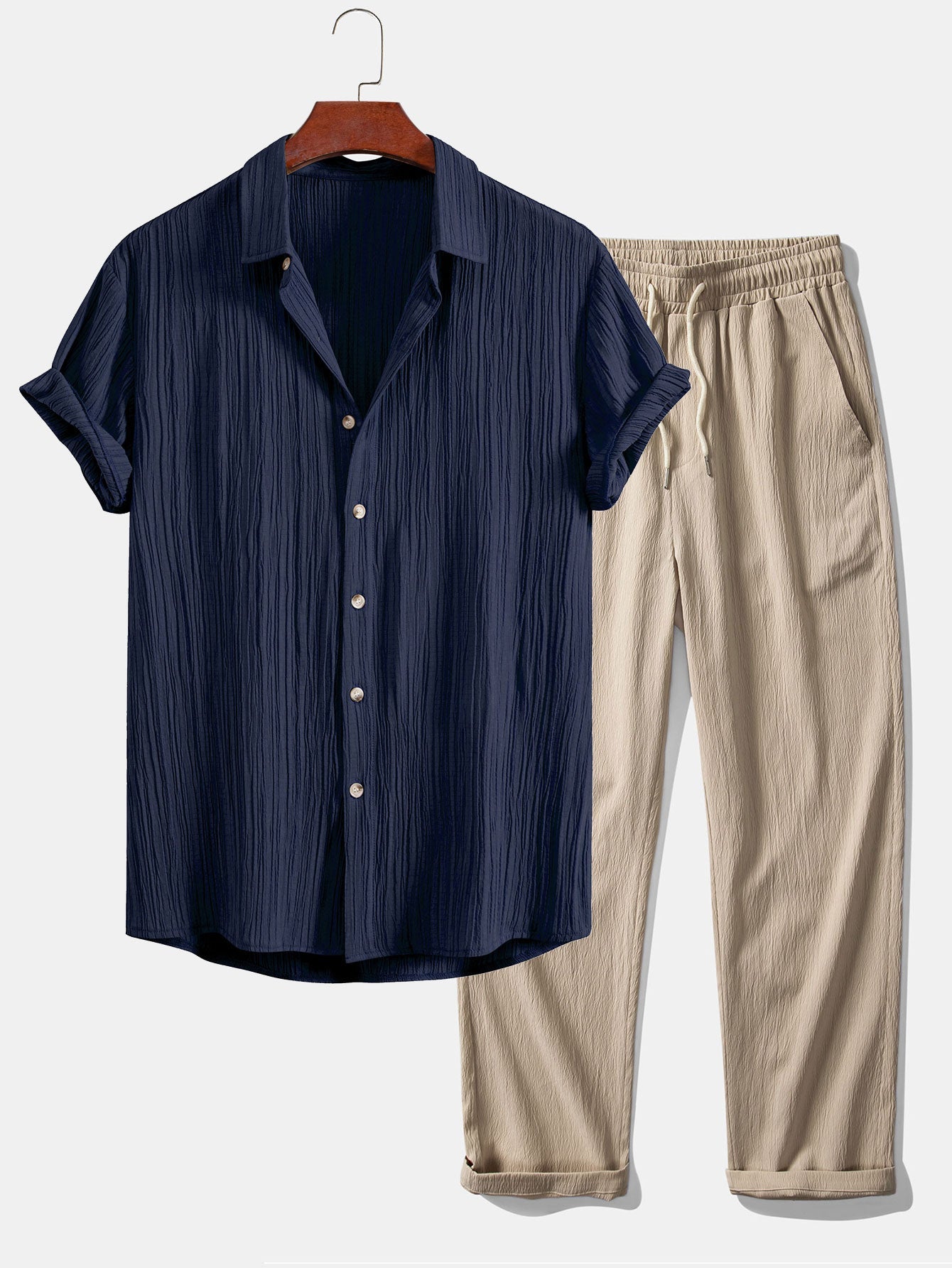Navy & Tan / S
