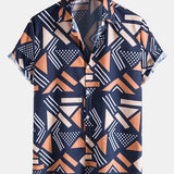 Geometric Print Shirt