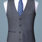 V-NECK SKINNY VEST FOR MEN
