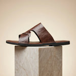 Thorne Genuine Leather Slide Sandals