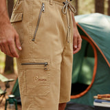 MID WAIST CARGO SHORTS FOR MEN