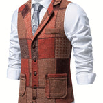 Trevor Classic Herringbone Vest