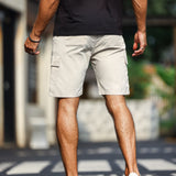 POCKET WOVEN SHORTS FOR MEN