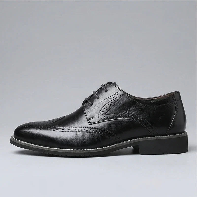 Garrison Genuine Leather Brogue Oxfords