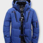 SOLID WINTER JACKET FOR MEN