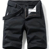 SKINNY COTTON SHORTS FOR MEN