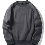 Basic Crew Neck Sweatshirt & Jogger Pants Set
