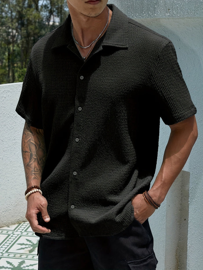 BUTTON FRONT SHIRT FOR MEN