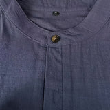 LOOSE STAND COLLAR SHIRT FOR MEN