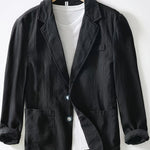 LAPEL COTTON JACKET FOR MEN