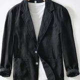 LAPEL COTTON JACKET FOR MEN