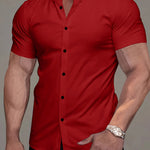 SOLID COLOR SHIRT FOR MEN