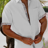 LAPEL COLLAR SHIRT FOR MEN