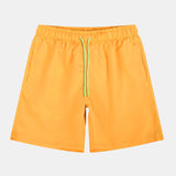 Tropical Stripe Panel Shirt & Swim Shorts Set