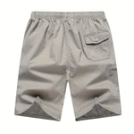 DRAWSTRING COTTON SHORTS FOR MEN