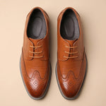 Garrison Genuine Leather Brogue Oxfords
