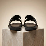 Thorne Genuine Leather Slide Sandals