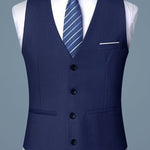 V-NECK SKINNY VEST FOR MEN