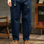 COTTON CARGO TROUSERS FOR MEN