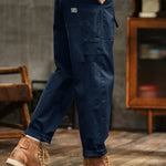 COTTON CARGO TROUSERS FOR MEN