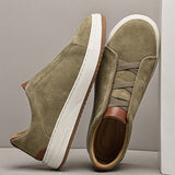 SUEDE SLIP-ON SHOES FOR MEN