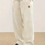 CORDUROY DRAWSTRING TROUSERS FOR MEN