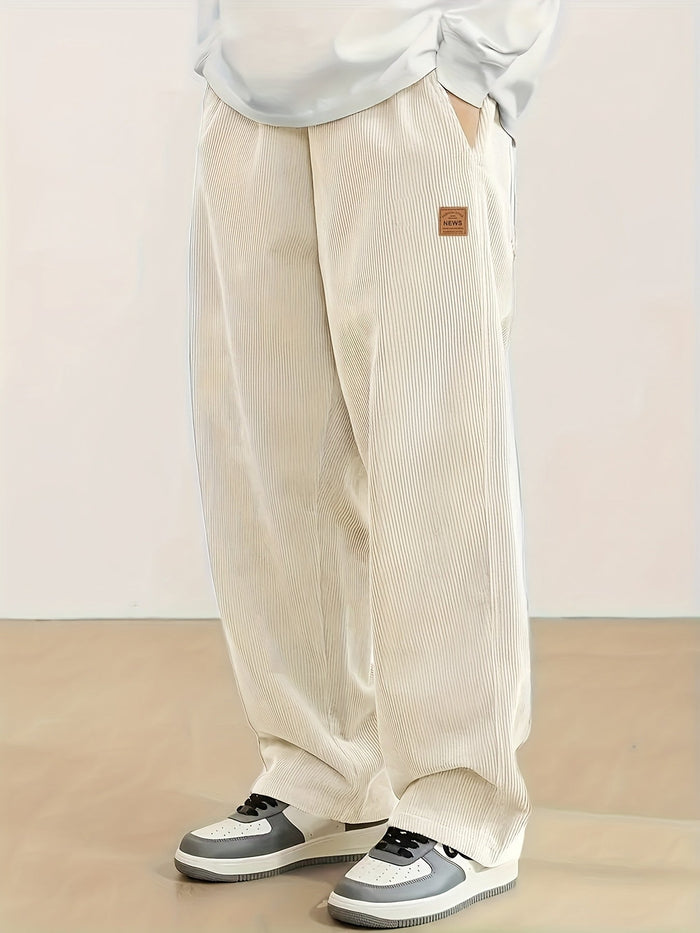 CORDUROY DRAWSTRING TROUSERS FOR MEN