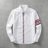 Ashford Cotton Zip-Front Shirt