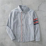 Ashford Cotton Zip-Front Shirt