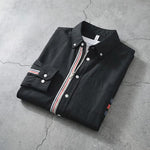 Ashford Cotton Zip-Front Shirt