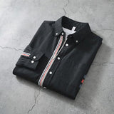 Ashford Cotton Zip-Front Shirt