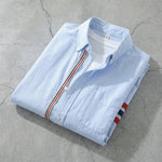 Ashford Cotton Zip-Front Shirt