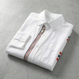 Ashford Cotton Zip-Front Shirt