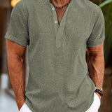 Lawrence | Classic Henley Shirt