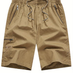 MID WAIST CARGO SHORTS FOR MEN