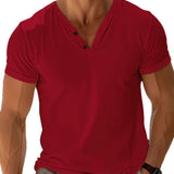 Lawrence | Classic V Neck T Shirt