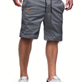 PATCH CARGO SHORTS FOR MEN