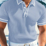 Ian Colour Blocked Polo Shirt