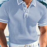 Ian Colour Blocked Polo Shirt