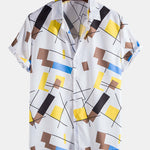 Geometric Print Shirt
