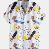 Geometric Print Shirt