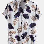 Leaves Print Shirt