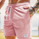 SKINNY DRAWSTRING SHORTS FOR MEN