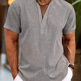 Lawrence | Classic Henley Shirt