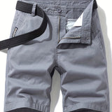 SKINNY COTTON SHORTS FOR MEN