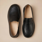 Cassian Genuine Leather Slip-On Loafers