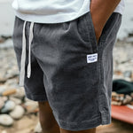 DRAWSTRING KNIT SHORTS FOR MEN